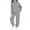Gray, variant on Afuyipoi Kids Cozy Fleece Heart Print Hooded Sweater and Elastic Waist Sweatsuit Pants Set 2-13Y Black Size 9