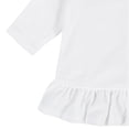 thumbnail image 4 of Gerber bata de baño para niña con rizo de algodón y cierre frontal cómodo, 4 of 5