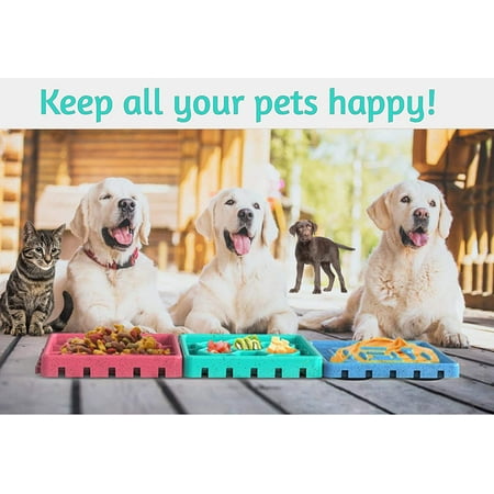 4 In 1 Interactive Dog Puzzle Toys Featuring Combination Slow Feeder And Dog Lick Mat Cat Puzzle Feeder Linkable Interactive Dog Games And Dog Toys For Distraction Boredom Anxiety And Treat Time Walmart Canada