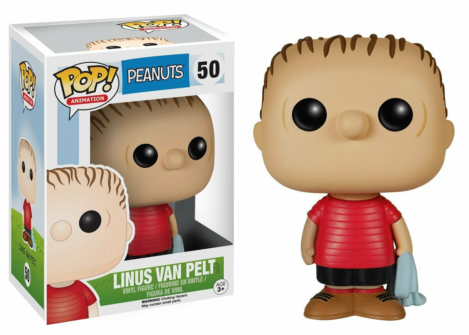 Funko Pop Animation Peanuts Linus Van Pelt Vinyl Figure Walmart