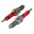 thumbnail image 3 of 6Pcs D8TC 3 Electrode Spark Plug, Racing Spark Plug with 3 Electrode for CG 125 150 200Cc Motorcycle Scooter ATV Quads, 3 of 8