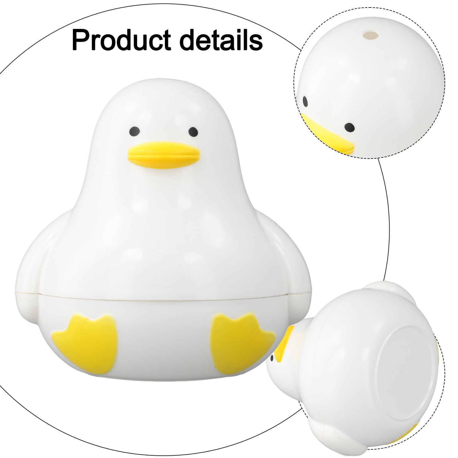 Microwave Egg Steaner for 4 Eggs Cute Duck Shape Microwave Egg Boiler Cooker
