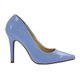 thumbnail image 1 of Zapatilla Paulina Color Azul Charol con Tacón de aguja 26.5 Dorothy Gaynor Zapatilla Paulina Color Azul Charol con Tacón de aguja 26.5, 1 of 1