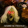 thumbnail image 4 of Outsunny 72" Halloween Animated Crawling Zombie, Indoor Outdoor Party Props, 4 of 10