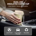 thumbnail image 7 of Modern 18oz Double Drinking Coffee Mug – Vacuum Insulated Stainless Steel Travel Cup with Leakproof Lid, 316 Steel Thermos Tumbler for Hot & Cold Beverages, 7 of 7