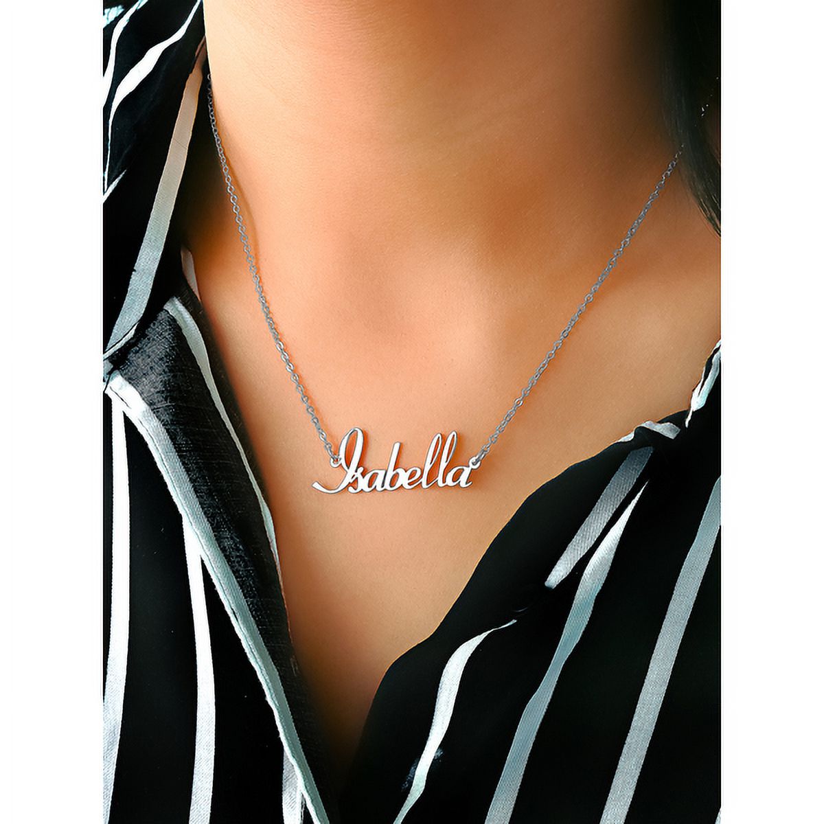Personalized Script Name Necklace