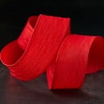thumbnail image 2 of 1.5" x 3 yd. Red Grosgrain Wired Ribbon by Celebrate It – Red - Woven Sonic Welded Selvage for Bows - Crafts & Gift Wrapping - 12 Pack, 2 of 4