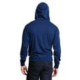 thumbnail image 4 of G-Style USA Men's Lightweight Cross-Dyed Pullover Hoodie Sweatshirt MH13104 - Royal Caviar - Large, 4 of 6