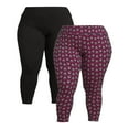thumbnail image 1 of CHOK Women‘s Plus Size Legging  2-Pack, 1 of 5