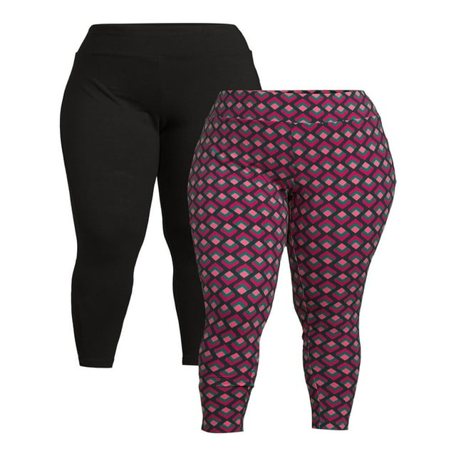 CHOK Women‘s Plus Size Legging 2-Pack
