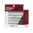 thumbnail image 2 of i-ENVY By KISS Ultra Black Knot Free Lashes, Natural & Bold Look, 280 Individual Remy Hair Lashes, Lightweight, Easy-to-Use, Perfect for Subtle Enhancement (Medium), 2 of 4