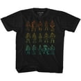 thumbnail image 1 of Street Fighter Outlines Black Toddler T-Shirt, 1 of 2