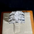 thumbnail image 5 of PERITANG 3pcs His and Hers Wedding Ring Sets Couples Engagement Rings Women and Men 925 Sterling Silver Marquise Cubic Zirconia Three in One Ring Set, 5 of 8
