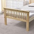 thumbnail image 6 of Pemberly Row Modern Solid Wood Platform Pine Twin Bed in Natural, 6 of 10