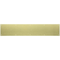 National Hardware 8 In. x 34 In. Brushed Gold Kickplate N270-353