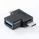 thumbnail image 4 of Methold 2 en 1 OTG USB 3.0 Tipo-C Micro usb Convertidor USB C Micro usb a USB3.0 Juegos de teclado y mouse para computadora, 4 of 6