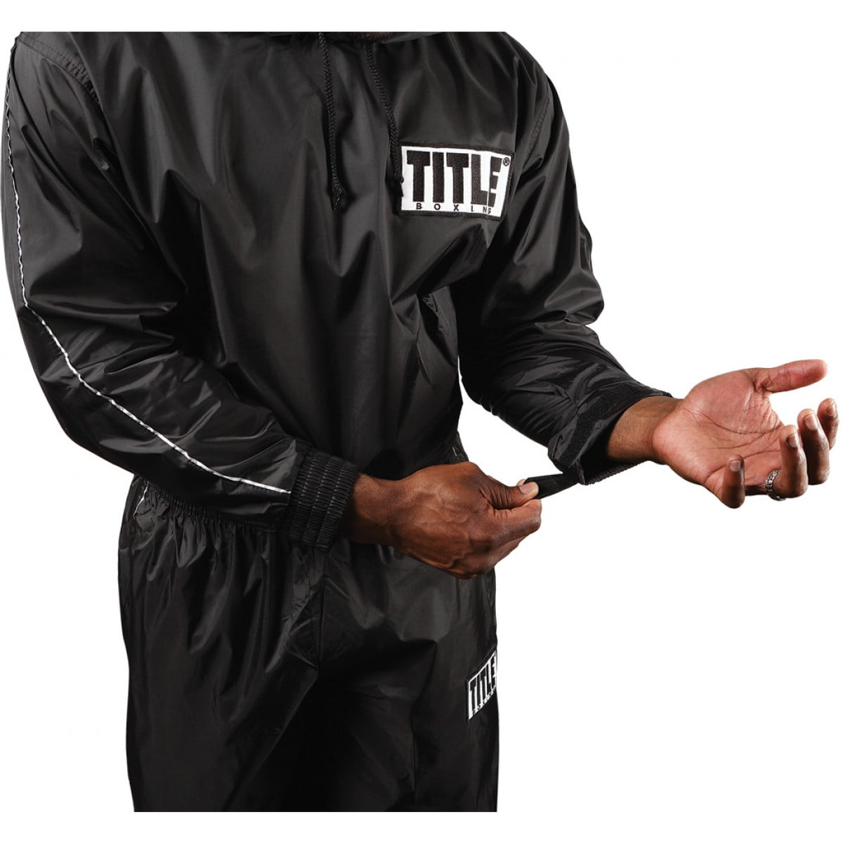 title pro hooded sauna suit