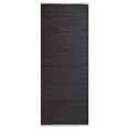 thumbnail image 3 of Rugsotic Carpets Eco-Friendly Woven Hand Woven Kilim Flat Weave Charcoal Solid Area Rug, 2'6''x6' Runner, Antimicrobial, 3 of 5