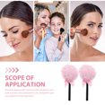 thumbnail image 3 of KAKOWELY 2Pcs Powder Puff Face Makeup Powder Puffs for Loose Powder Mineral Powder Body Powder,5.12X"X2.76"X2.76", 3 of 5