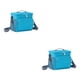 thumbnail image 4 of Inteprter Bolsa de lonchera de poliéster, peso ligero, duradero, fácil de limpiar, aislamiento térmico, multifuncional, azul Azul 2piezas, 4 of 6