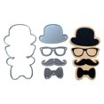 thumbnail image 1 of Matrices de corte MALISTLN para barba, sombrero, gafas y moño, 1 of 3