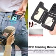 thumbnail image 2 of A14 5G Case,Card Holder Wallet for Galaxy A14 5G Phone Case,Ring Holder Stand,RFID-Blocking,Wrist Strap,Camera Protector,Leather Protective  Flip Cover for Samsung A14 5G Case (Black), 2 of 14
