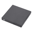 thumbnail image 1 of USB External CD DVD Drive, USB 2.0 Slim Protectable External Drive DVD-ROM Burner Player for Laptops PC Desktop Computer,1set * USB 2.0 optical drive recorders,Black, 1 of 8