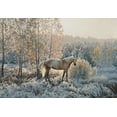 thumbnail image 2 of Adamov, Alexey 14x11 White Modern Wood Framed Museum Art Print Titled - Winter Morning, 2 of 4