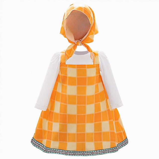 gdxvjhbj Robes pour Tout-Petits Filles Robe à Volants Imprimée et de Couleur Unie Ligne A Évasée Évasée Ceinturée Robe Décontractée de Fête avec Fermeture Éclair 6 9 Mois (Jaune,6-9 Months)