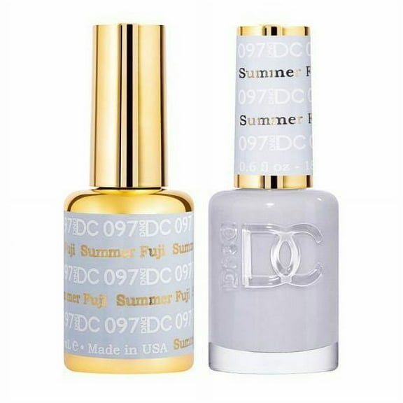 DND - DC Duo Soak off Gel & Matching nail polish - 097 Summer Fuji