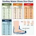 thumbnail image 3 of New StarBay Brand Men's Athletic Water Shoes Aqua Socks Black Size 13, 3 of 3