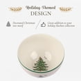 thumbnail image 3 of Spode Christmas Tree 6-Inch Rice Bowl, Set of 4 - Round Ceramic Bowls for Soup, Stews, Holiday Meals - Classic Holiday Tableware - Durable, Dishwasher, Microwave, Freezer Safe, 3 of 7