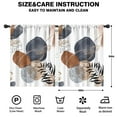 thumbnail image 2 of Blackout Kids Curtains,Boho Bohemian Art Childrens Insulated Curtains Set Of 2,Bedroom Essentials,Toddler Room Decor 42"x54"(106x137cm), 2 of 4