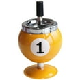 thumbnail image 1 of Billiard Ashtray Ash Tray Car Ashtray Windproof Ashtray Decorative Ashtray Home Ashtray Windproof Automatic Extinguishing Ashtray Container Household Travel Iron, 1 of 6