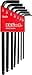 EKLIND 13207 Ball-Hex-L Key allen wrench - 7pc set SAE Inch Sizes 5/64-1/4 Long series