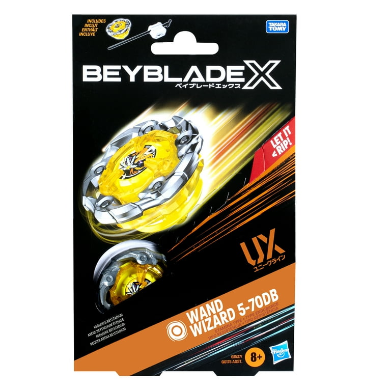 Beyblade Wand Wizard ウィザードロッド　高重量 Amazon.com: Beyblade X Beyblade X UX-03 Booster Wizard Rod 5