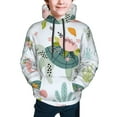 thumbnail image 5 of Kll Unisex Kids Boys Girls Hooded Pocket Pullover Hoodies-Turtle And Sea Life, 5 of 9