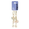 Claire's Girls Geometric Crystal Best Friends Keychains, Keyring Set, Cute Gift, 92578