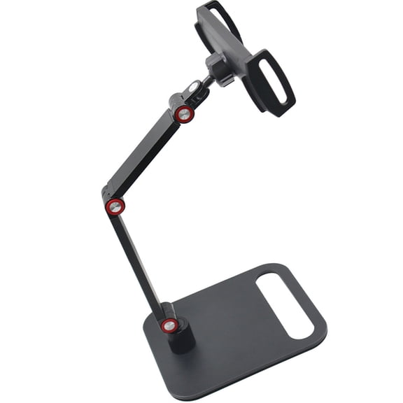 Oasiva Adjustable Aluminum Portable Monitor Stand For 4.7inch-18inch Screens Phones/Tablets With 360Rotation & AntiSlip Base