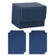 thumbnail image 1 of Caja organizadora magnética para mazos de cartas coleccionables con divisores de almacenamiento azul oscuro, 1 of 9