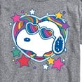 thumbnail image 3 of Peanuts - Snoopy Groovy Heart - Men's Short Sleeve Graphic T-Shirt, 3 of 6