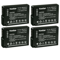 Kastar 4-Pack DMW-BLD10 Battery Replacement for Panasonic DMW-BLD10, DMW-BLD10E, DMW-BLD10PP Battery, Panasonic DE-A93 DE-A93B, DE-A94 DE-A94B Charger