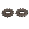 thumbnail image 1 of 2pcs 13 Teeth Carbon Steel H Hole Motor Pinion Gear for Electric Bike Motor, 1 of 4