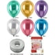 thumbnail image 4 of Globos de Fiesta Coloridos 100 Piezas Globos de Helio Metálicos Cromados de 12 Pulgadas para Decoración de Fiesta de Cumpleaños y Decoración de Arco Boda Cumpleaños Baby Shower Fiesta de Navidad, 4 of 4