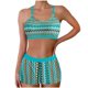 thumbnail image 2 of Trajes de baño tankini para mujer Trajes de baño vintage estampados para mujer Trajes de baño conservadores Traje de baño bikini con falda de playa estampada para mujer, 2 of 7