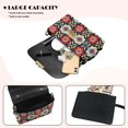 thumbnail image 4 of Pzuqiu Geometric Flower Leather Crossbody Bag Minimalist Trendy Women Crossbody Bag with Chain Strap Versatile Practical Casual for Daily Life Party and Special Occasions, 4 of 7