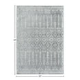 thumbnail image 3 of Rugs America Gallagher GL10A Grey Diamond Vintage Transitional Area Rug, 2'6"x4', 3 of 9