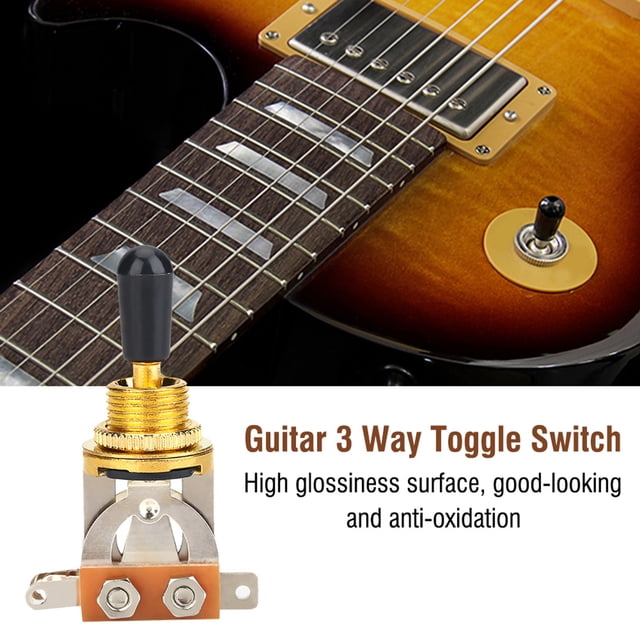 Interruptor de palanca de Metal ANGGREK de 3 vías para guitarra eléctrica