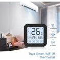 thumbnail image 3 of Controlador Termostato Tuya Smart Wifi IR Aire Acondicionado Pantalla LCD Negro, 3 of 5