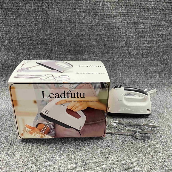 Leadfutu Electric kitchen mixers 7-Speed Electric Hand Mixer, Lightweight Kitchen Mixer, White